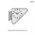 Retro Industrial Wall-Mount Clock